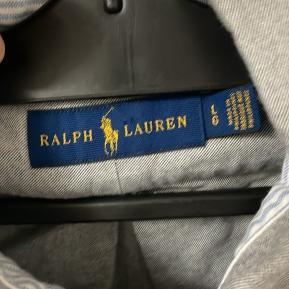 Ralph Lauren grey cotton shirt - Picture 2 of 3